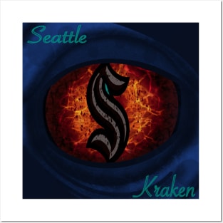 Seattle kraken Posters and Art